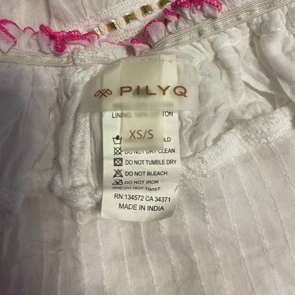 PilyQ Pink Crush Lana Embroidered Dress - Picture 9 of 10